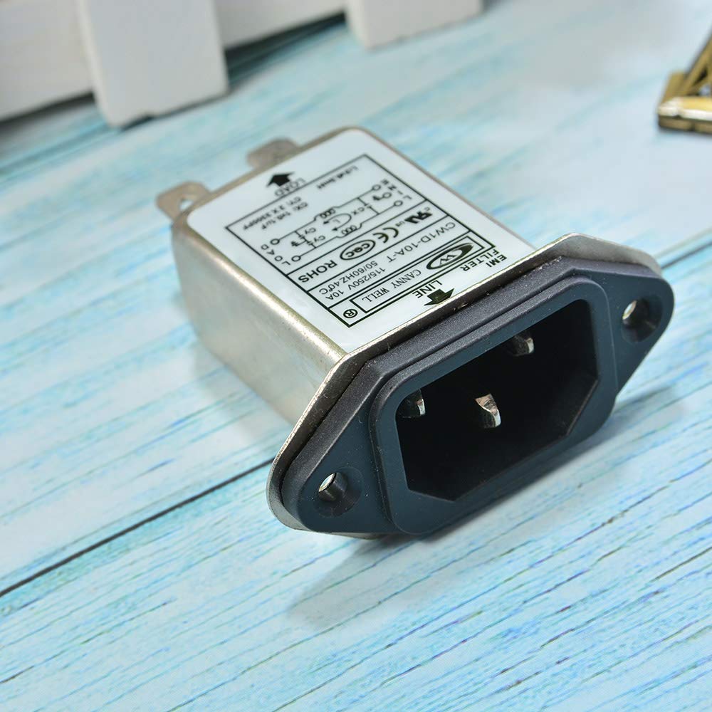Amazon.com: Comimark EMI RFI Filter AC 250V 10A CW1D-10A-T